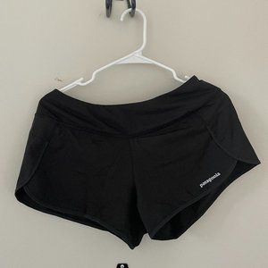 Patagonia Women's Strider Shorts Black Size M - 3½"